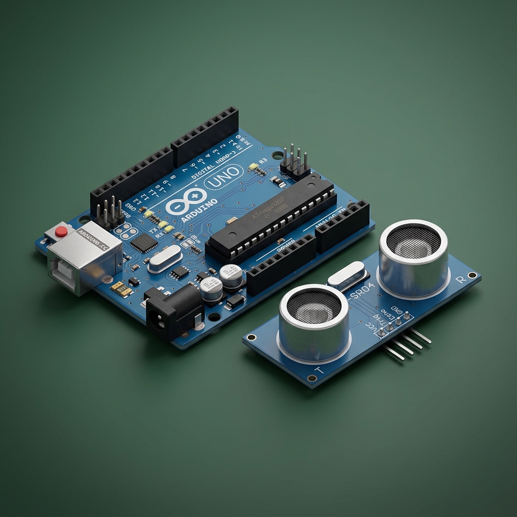 Arduino dan Sensor Ultrasonik HC-SR04